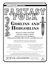 GURPS Fantasy Folk: Goblins and Hobgoblins